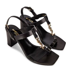 Authentic Saint Laurent Cassandra Sandals 75mm